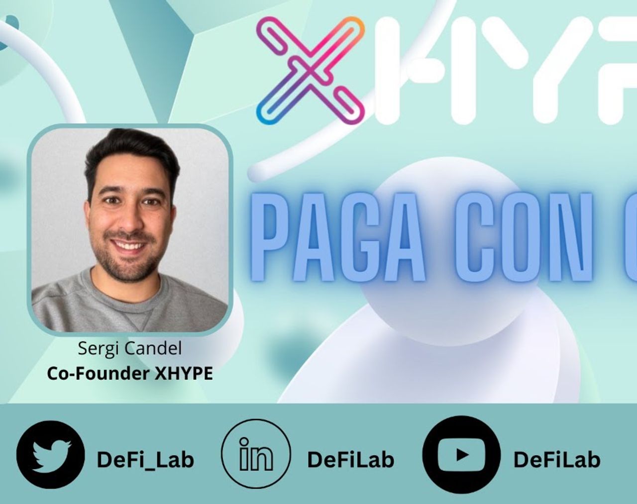 Paga con criptomonedas con XHYPE